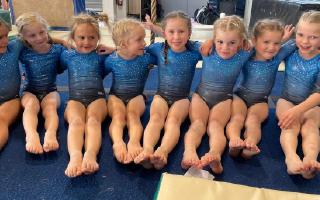 young girls feet 3 - gymnastics edition