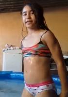 Wet Bikini Girl