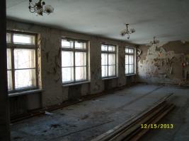 Abandoned dining room of the College
