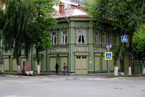 Самарская старина.  Улица Ленинская. Leninskaya street in Samara old.