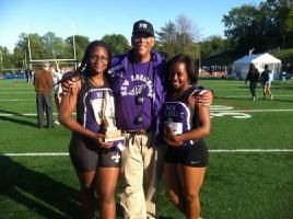My track and field girls